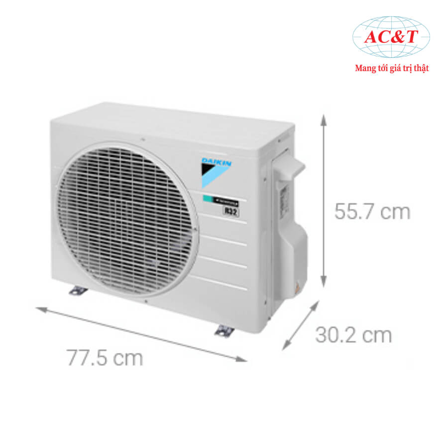 Điều hòa Daikin FTKZ35VVMV/RKZ35VVMV 1 chiều 12000BTU Inverter