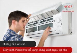 Hướng dẫn vệ sinh máy lạnh Panasonic