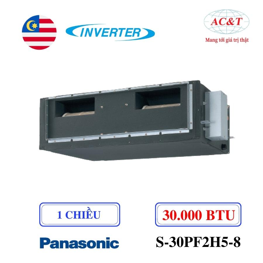 Điều hòa nối ống gió S-30PF2H5-8 Multi Panasonic 30.000 BTU 1 chiều công nghệ Inverter