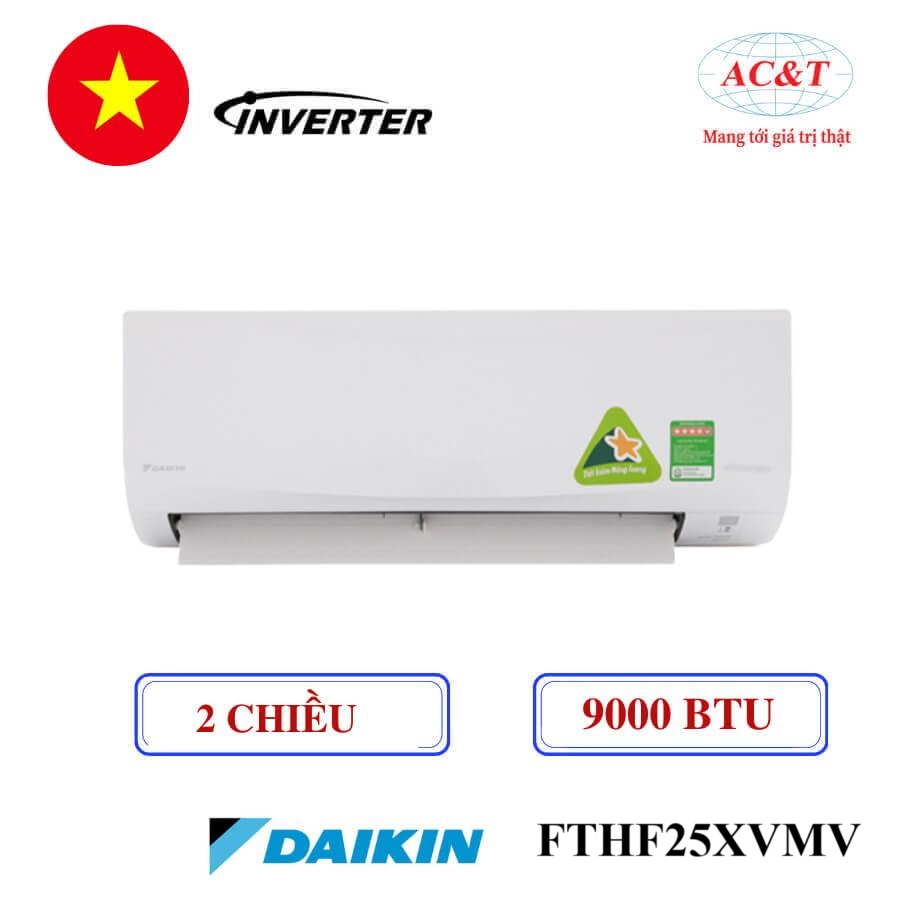 Điều hòa Daikin FTHF25XVMV/RHF25XVMV 2 chiều 9000BTU inverter