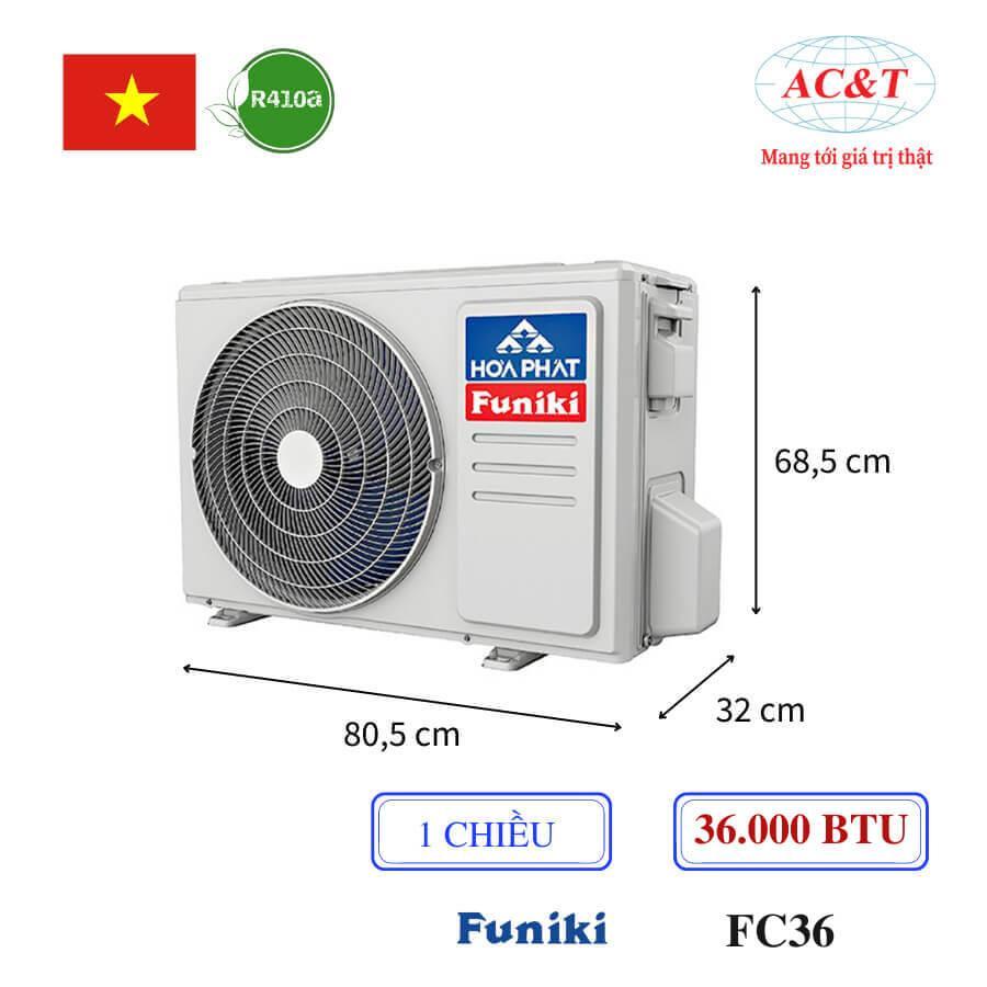 Điều hòa tủ đứng Funiki FC36 1 chiều 36.000BTU