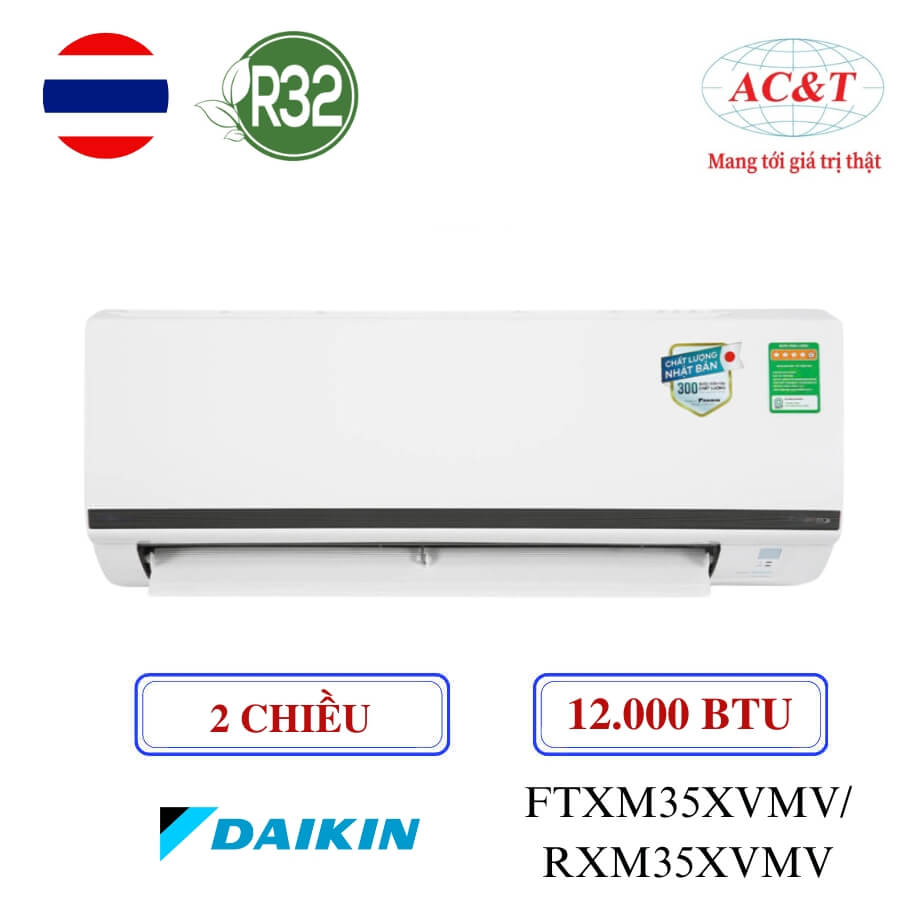 Điều hòa Daikin FTXM35XVMV/RXM35XVMV 12.000BTU 2 chiều Inverter