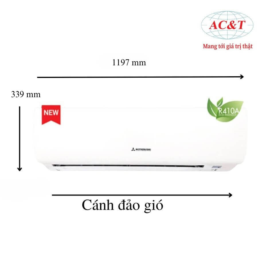 Máy ĐHKK Mitsubishi Heavy 24.000BTU 1 chiều treo tường SRK24CS-S5/SRC24CS-S5