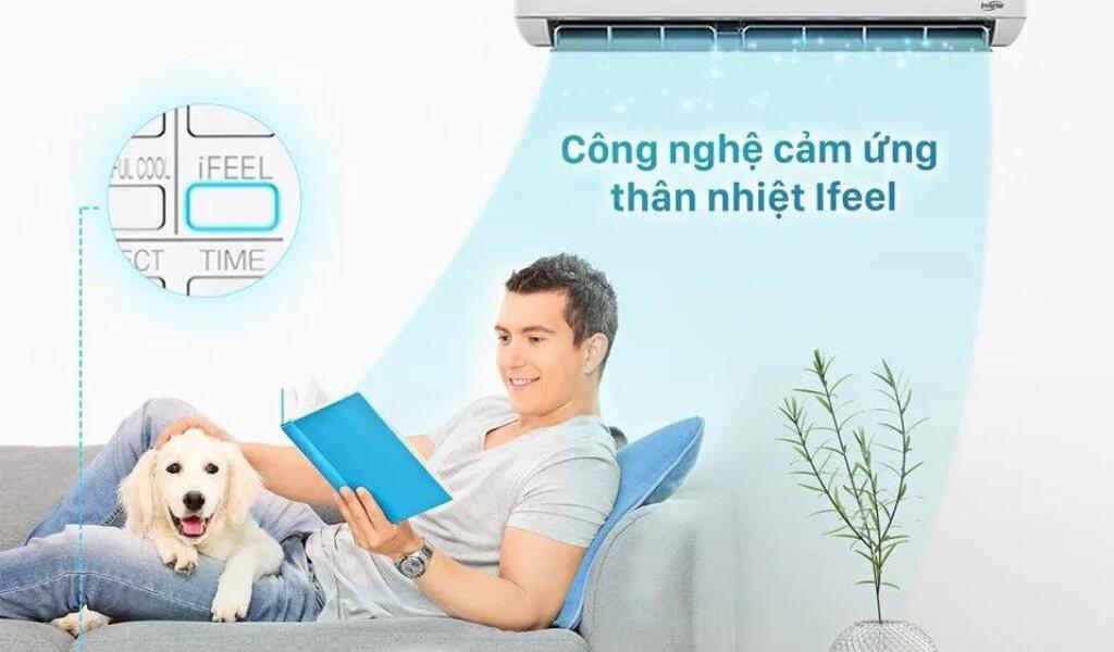 Công nghệ cảm biến thân nhiệt IFEEL Công nghệ cảm biến thân nhiệt IFEEL
