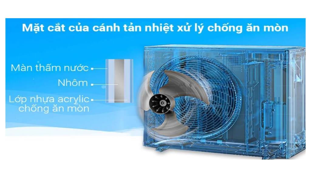 Dàn tản nhiệt mạ vàng tăng tuổi thọ cho máy Dàn tản nhiệt mạ vàng tăng tuổi thọ cho máy