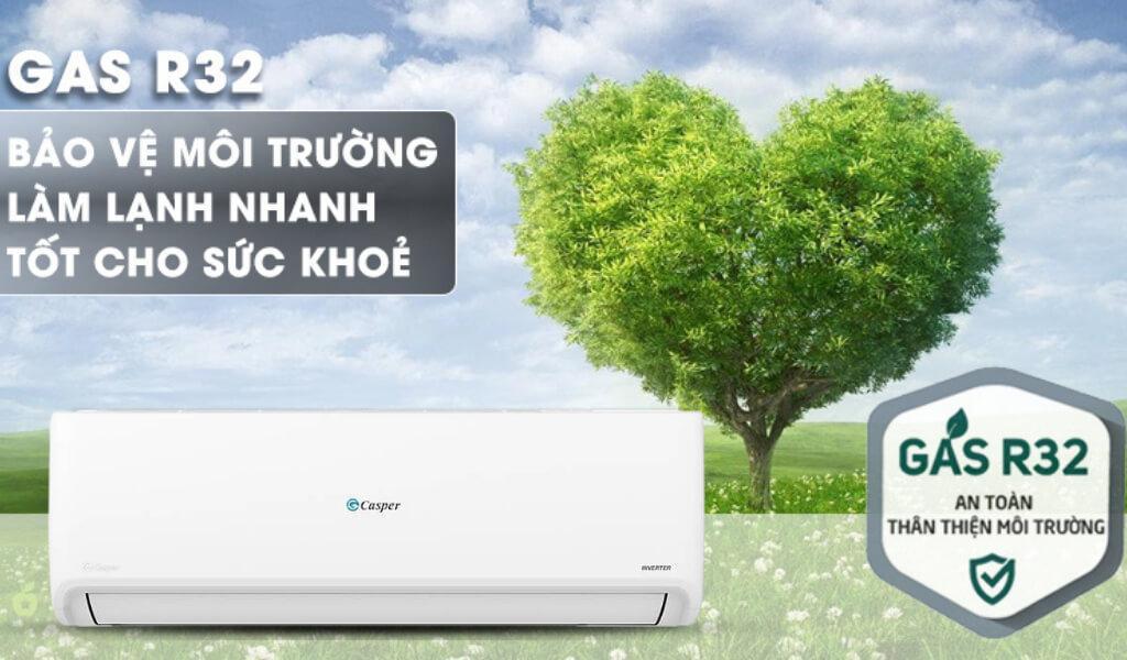 Sử dụng gas R32 thân thiện với môi trường Sử dụng gas R32 thân thiện với môi trường