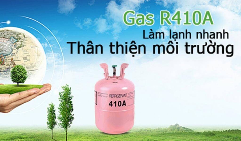Gas R410a làm lạnh nhanh