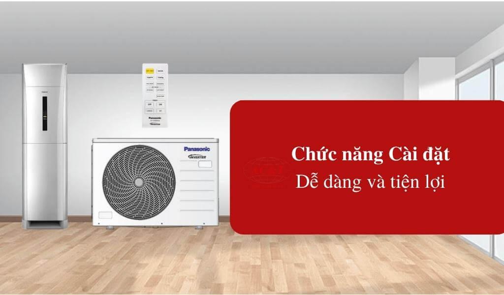 Chức năng cài đặt tiện lợi