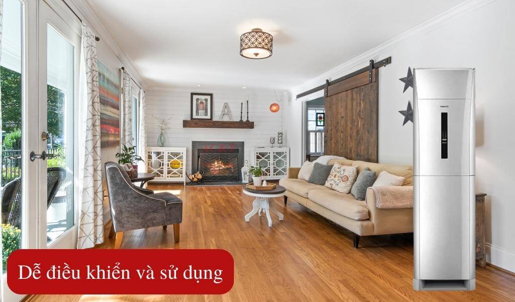 Tiện nghi và dễ dàng điều khiển