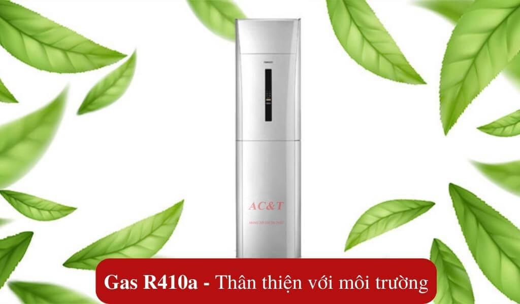 Thân thiện với môi trường với gas R410a