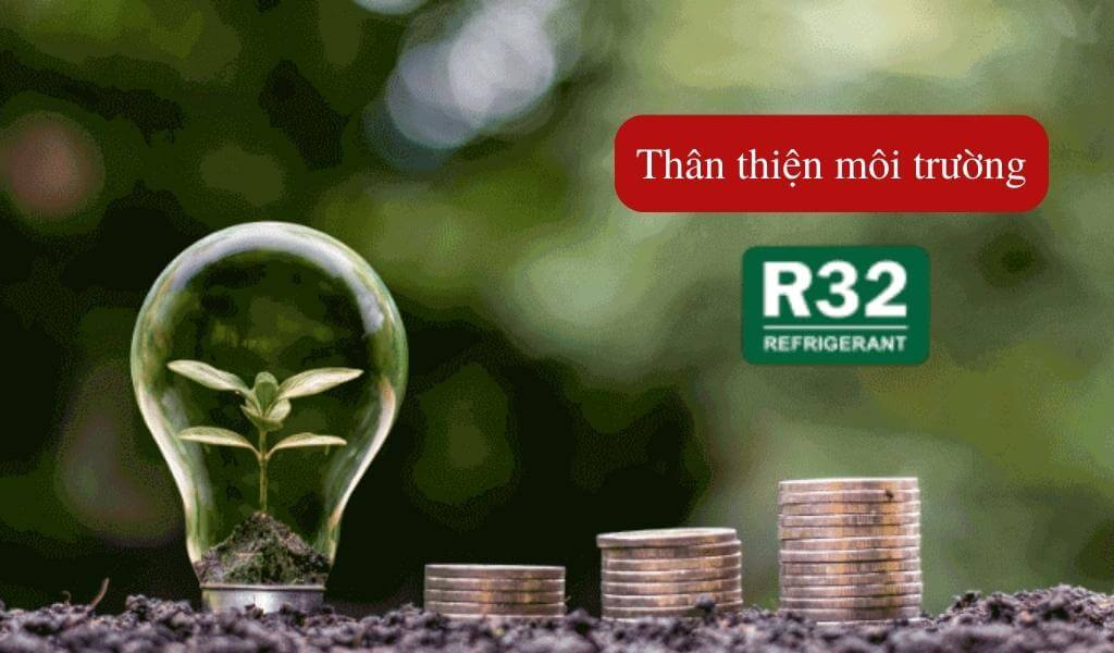 Gas R32 – Tiết kiệm năng lượng