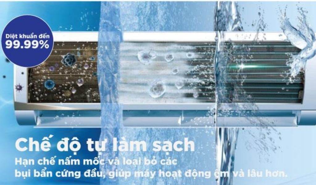 Chức năng tự động làm sạch