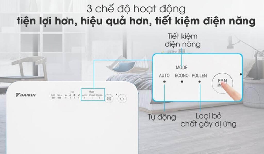 3 chế độ hoạt động