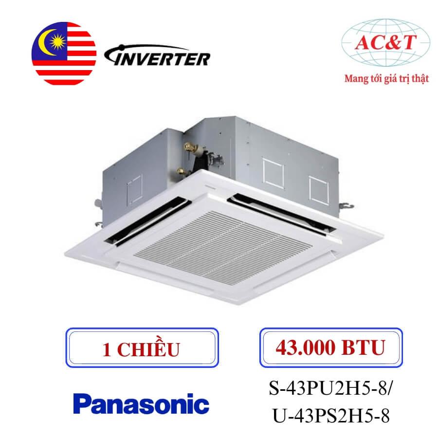 Điều hòa âm trần Panasonic S-43PU2H5-8/U-43PS2H5-8 43.000 BTU Inverter