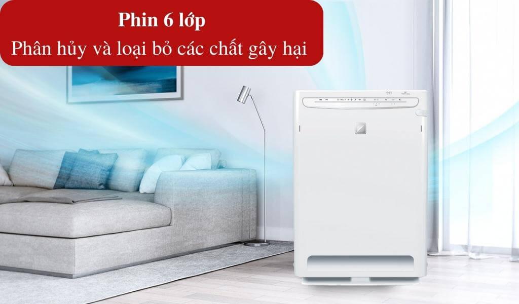 Cấu tạo phin lọc 6 lớp