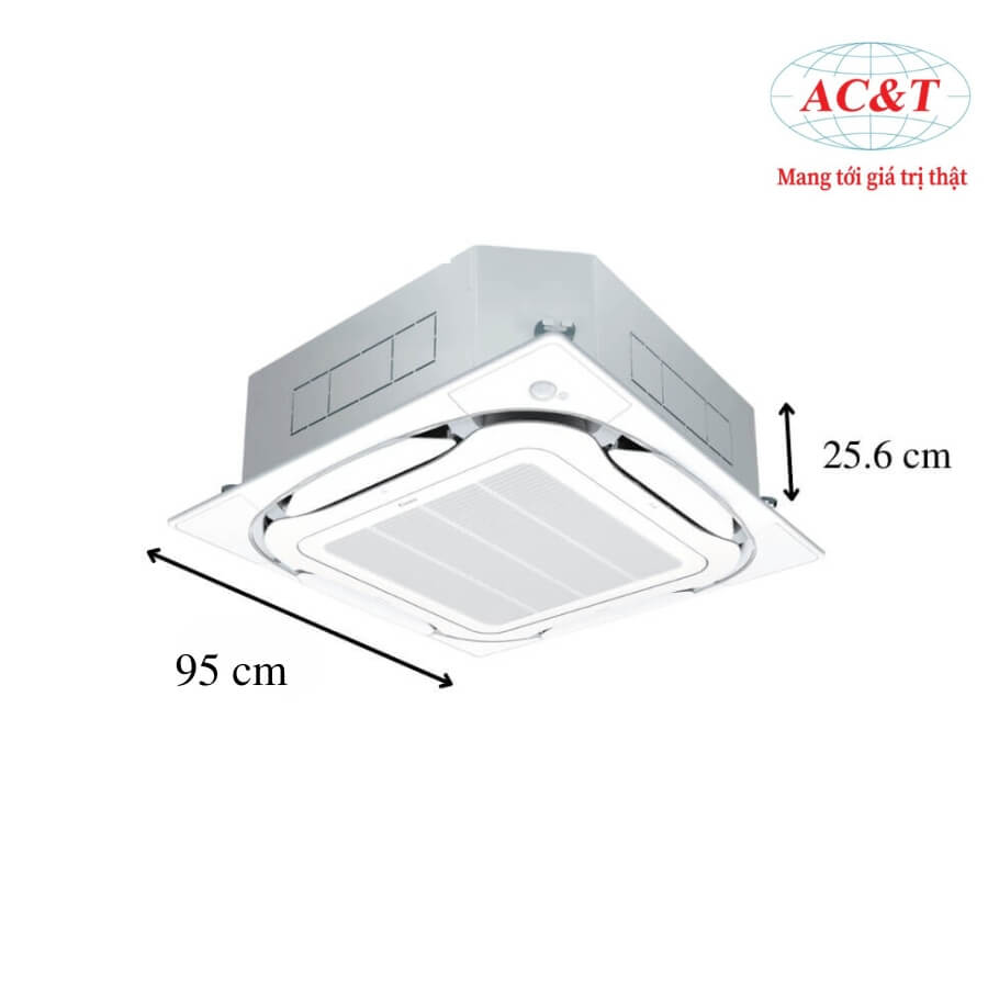 Điều hòa âm trần Daikin FCF125CVM/RZF125CVM 21000BTU 1 chiều inverter