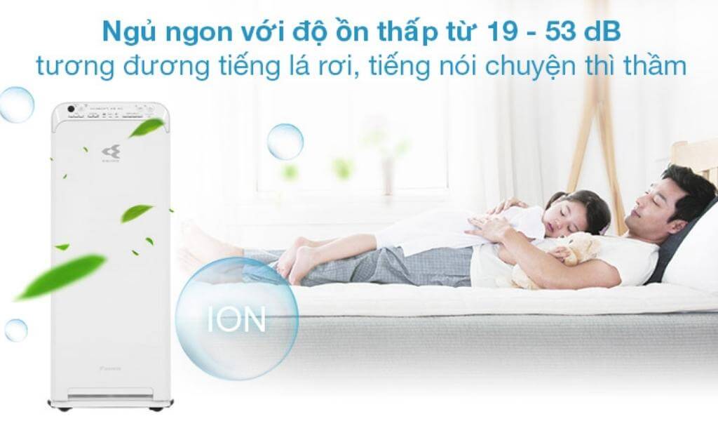 Độ ồn thấp cho giấc ngủ ngon