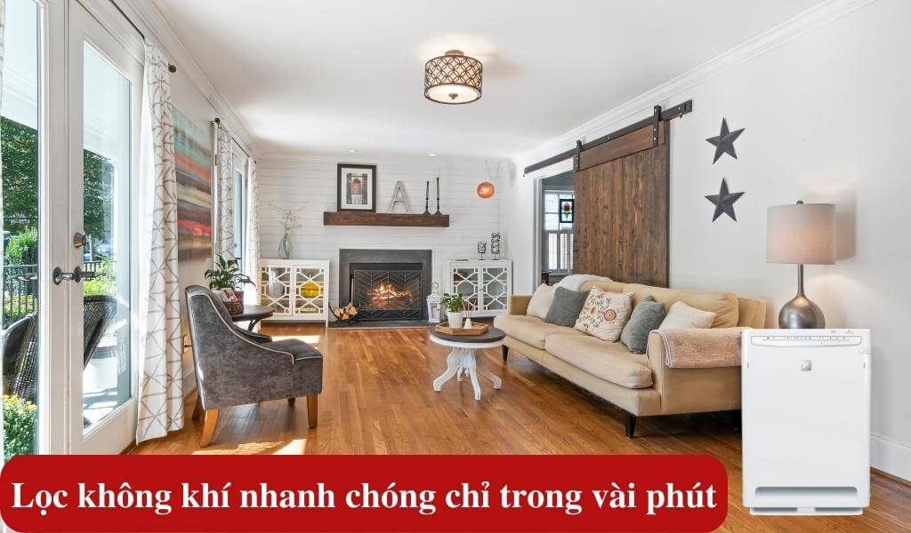 Lọc không khí nhanh chóng và hiệu quả
