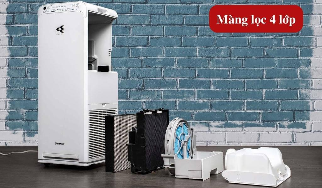 Hệ thống màng lọc 4 lớp