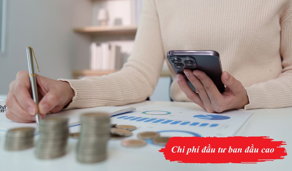 Chi phí ban đầu sẽ cao nên cũng là điều mà gia chủ nên cân nhắc