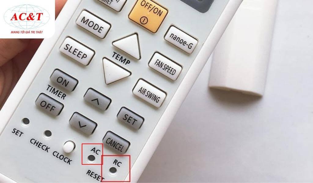 Lưu ý với các cách reset máy điều hoà panasonic