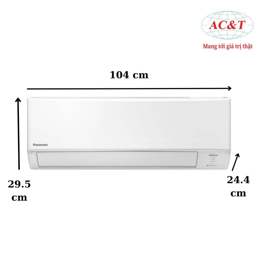 Điều hòa Panasonic CS-LU24AKH-8/CU-RU24AKH 24.000Btu 1 chiều Inverter