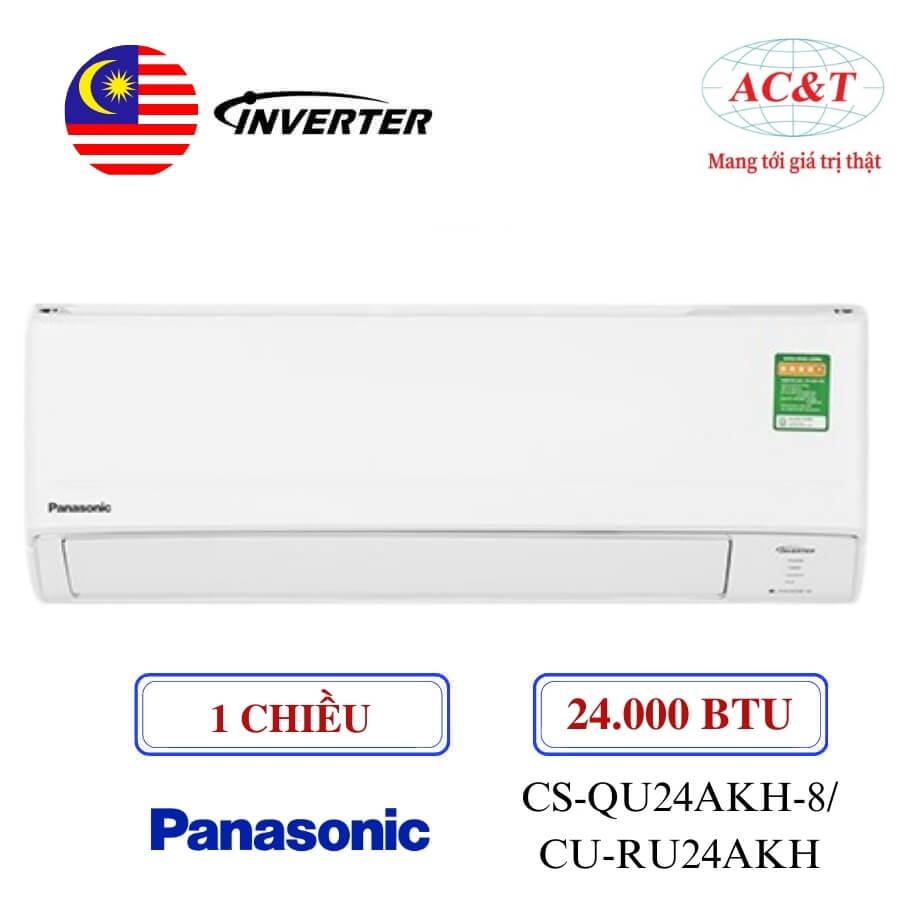 Điều hòa Panasonic CS-QU24AKH-8/CU-RU24AKH 24.000 BTU Inverter