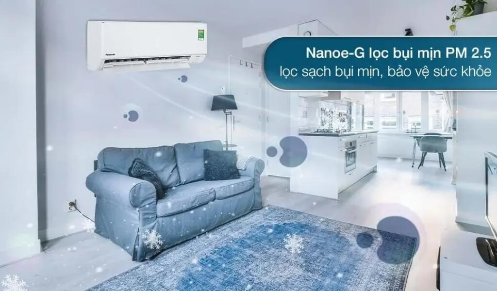 Nanoe-G: Khử mùi và diệt khuẩn cho không gian sống sạch sẽ