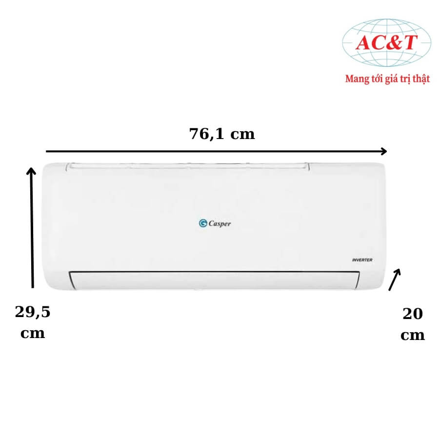 Điều hòa Casper TC-12IS36 12.000 BTU Inverter 1 chiều