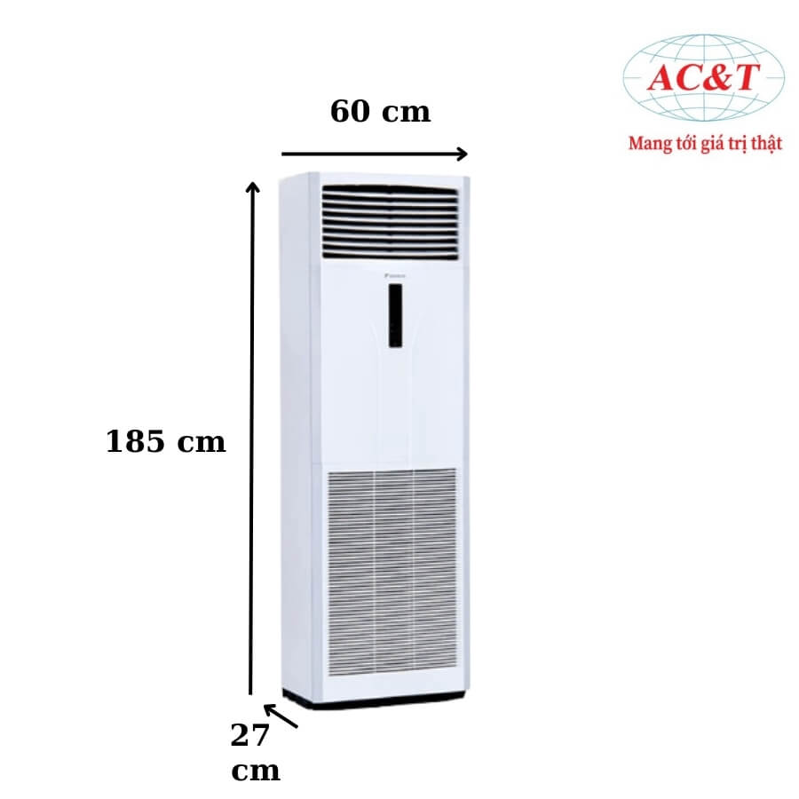 Điều hòa Sky Air tủ đứng Daikin FVC85AV1V/RC85AGY1V 29.000 BTU 1 chiều 3 pha