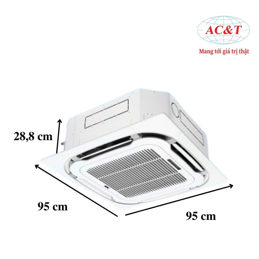 Điều hòa âm trần Cassette Koolman KT-603BM/KC-606AH 60.000 BTU 1 chiều