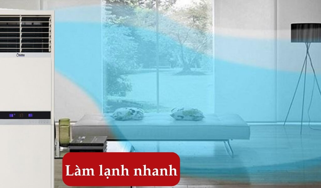 Khả năng làm lạnh nhanh chóng chỉ trong vài phút