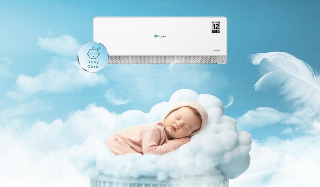Tính Năng BabyCare - Khẽ nâng giấc ngủ cho bé