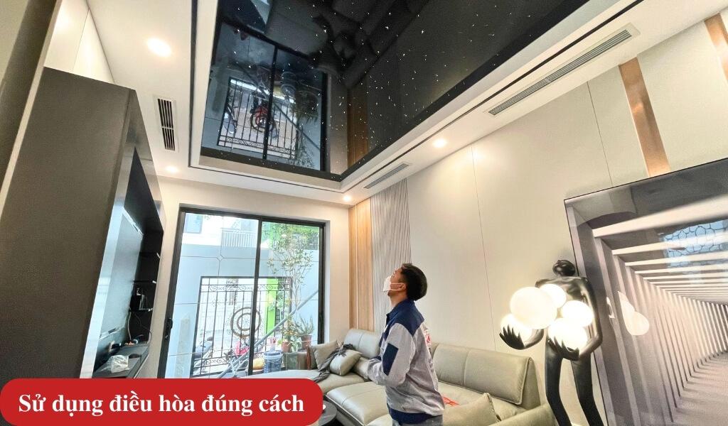 Sử dụng điều hòa đúng cách