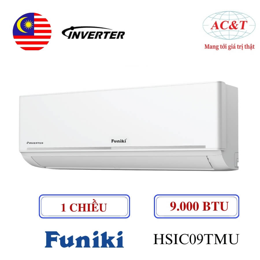 Điều Hòa 1 Chiều Funiki HSIC09TMU 9.000BTU 1 chiều Inverter