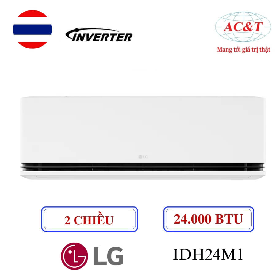 Điều hòa LG IDH24M1 24.000BTU inverter 2 chiều Model mới 2025