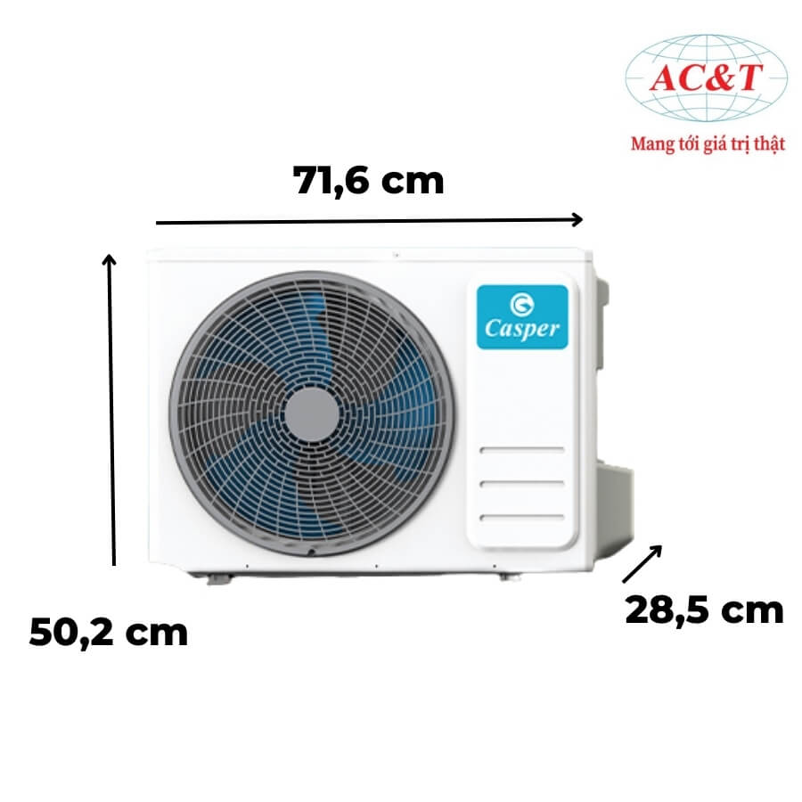 Điều hòa Casper SH-09FS32 9.000 BTU 2 chiều model mới