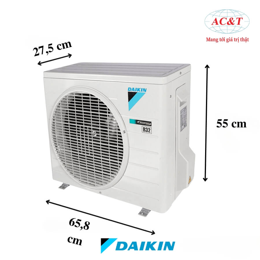 Điều hòa Daikin FTKF35ZVMV/RKF35ZVMV 12.000BTU 1 chiều Inverter 2025