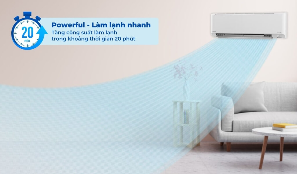 Làm lạnh nhanh Powerful