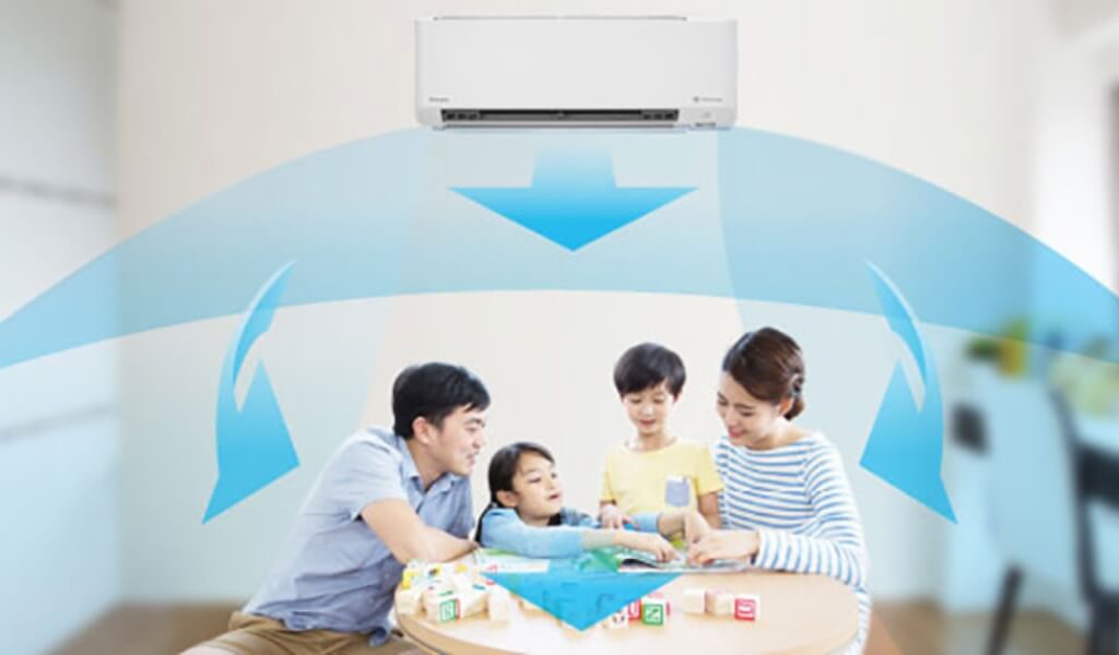 Luồng gió 3D – Làm mát toàn diện, thoải mái liên tục