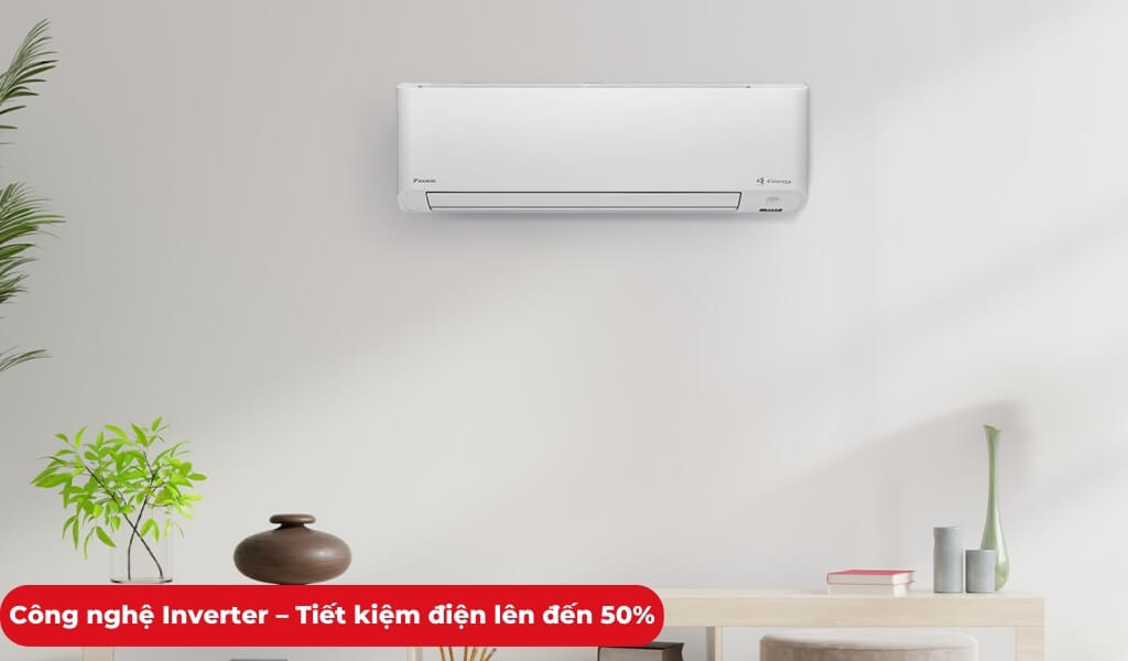 Công nghệ Inverter – Tiết kiệm điện lên đến 50%