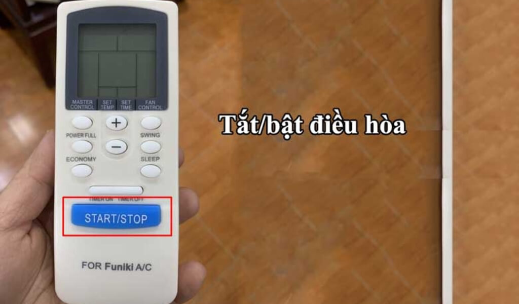 Cách Bật/Tắt Điều Hòa Funiki