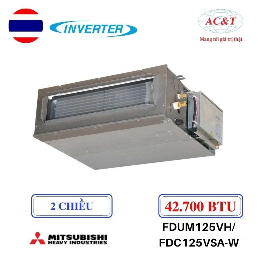Điều hòa nối ống gió Mitsubishi FDUM125VH/FDC125VSA-W 42.700 BTU 2 Chiều