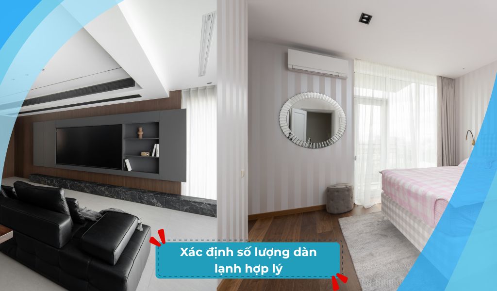 Hiểu được cấu tạo và nguyên lý hoạt động của điều hòa Multi để xác định số lượng dàn lạnh đúng