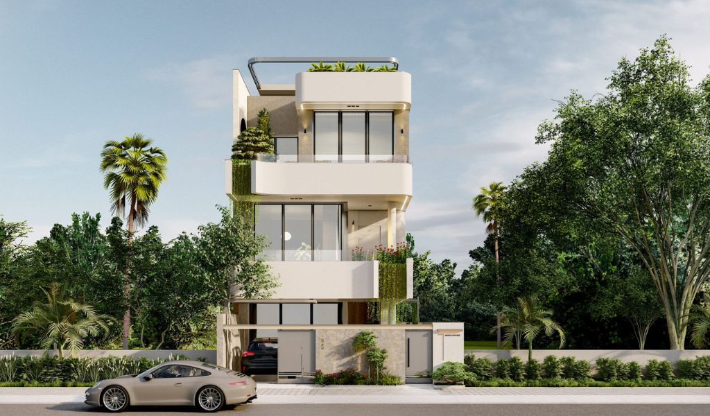 Nhà phố có 2 -4 phòng, diện tích bị hạn chế