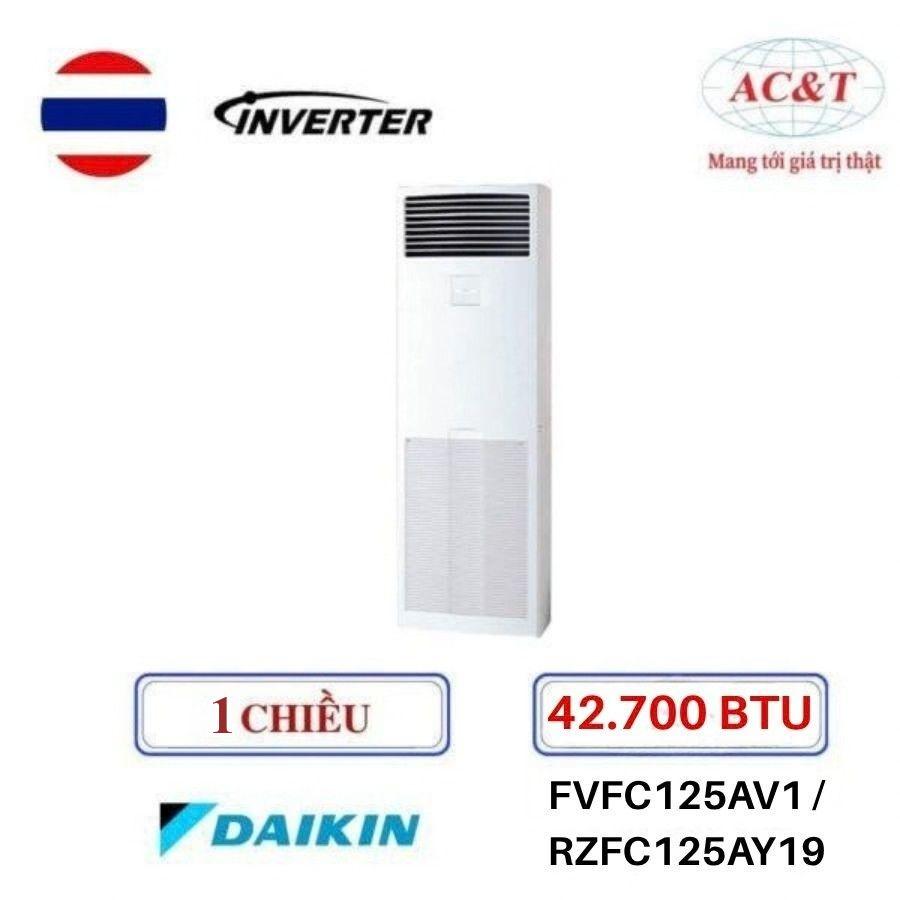Điều hòa tủ đứng Daikin FVFC125AV1 / RZFC125AY19 1 chiều 42.700BTU Inverter
