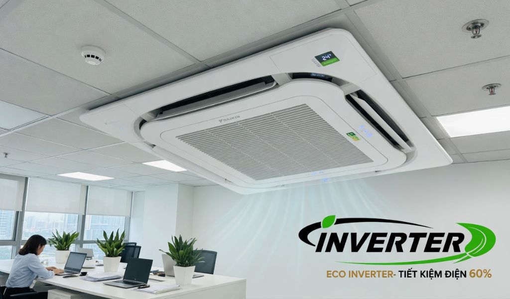 Nên chọn điều hòa dòng inverter để tiết kiệm điện