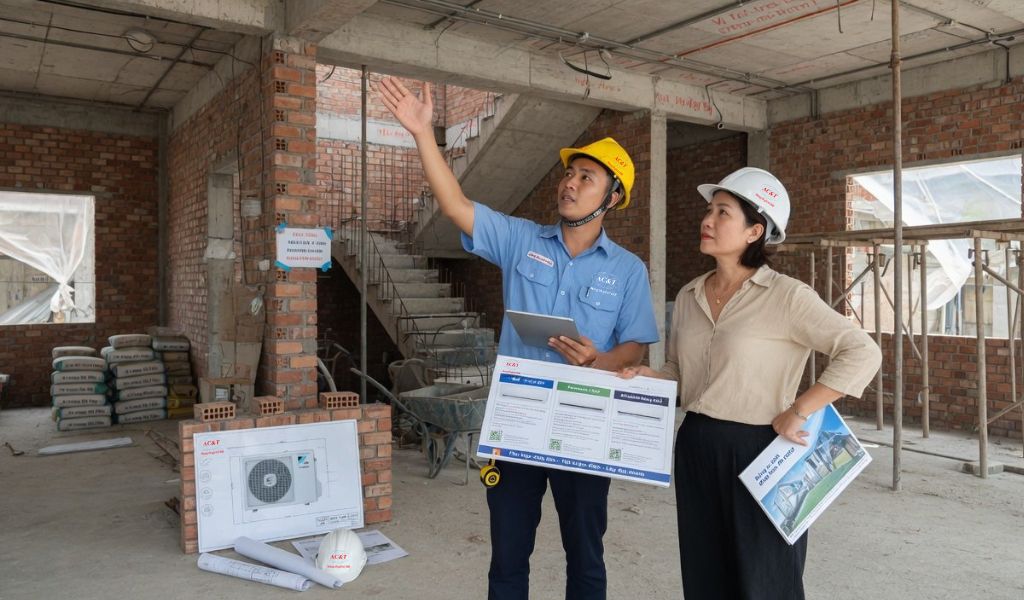 Đơn vị lắp đặt điều hòa âm trân uy tín hiện nay AC&T