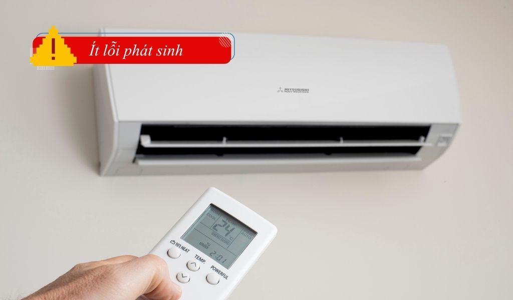 Trong quá trình vận hành không phát sinh lỗi