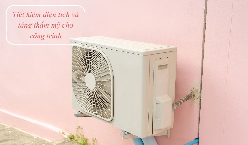 Lắp điều hòa Multi Mitsubishi tiết kiệm không gian và mang tính thẩm mỹ cao